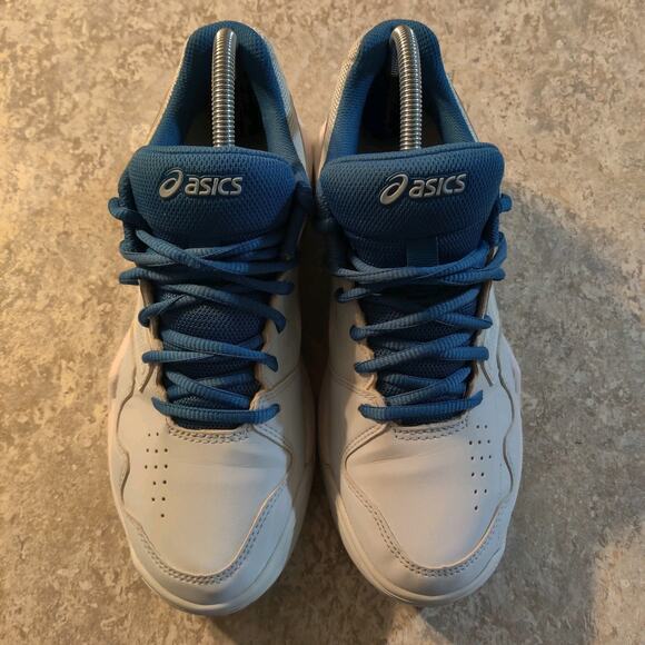Asics Shoes Womens 9 Gel Dedicate 7 Blue Tennis Shoes Pickleball Sneakers - Picture 3 of 11